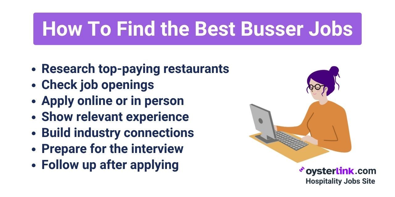 How To Find the Best Busser Jobs